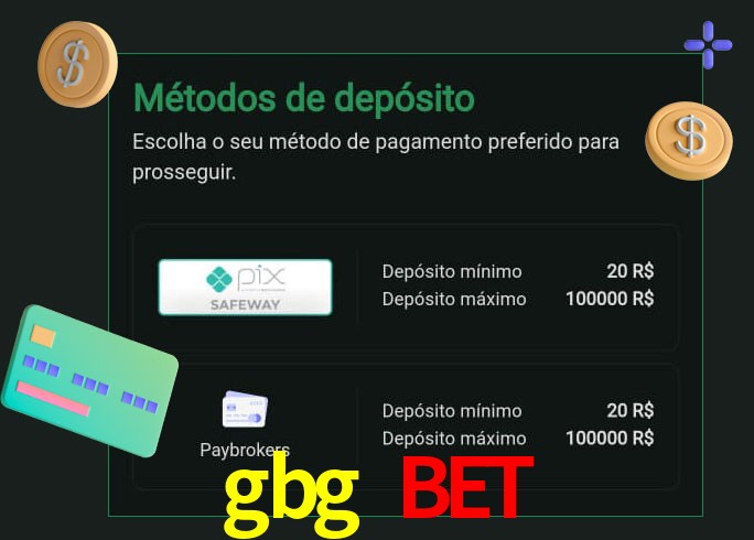 O cassino gbg bet oferece uma grande variedade de métodos de pagamento